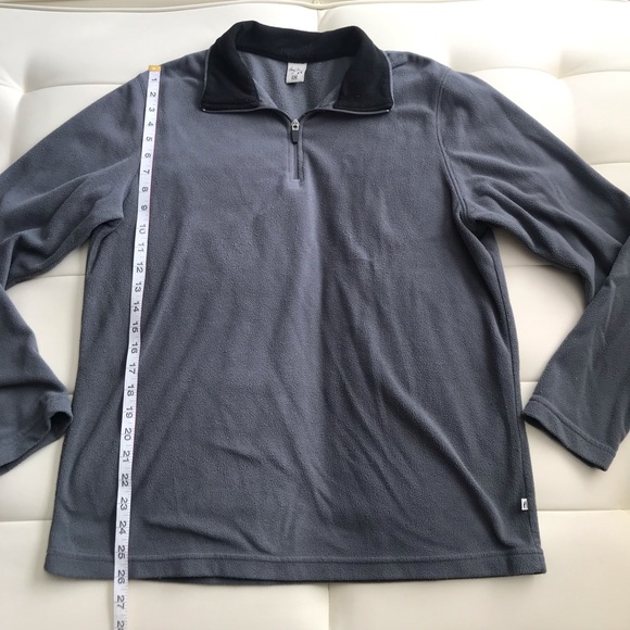 Hang Ten Women’s Fleece Pullover Jacket Gray Sz S - Picture 5 of 8